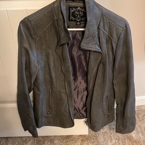 Mo-ka faux leather women’s jacket